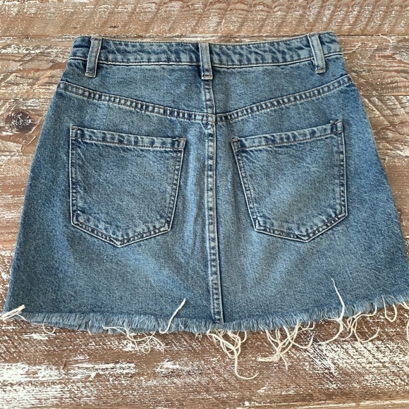 Free People we the free Zip It Up denim skirt - Picture 5 of 5